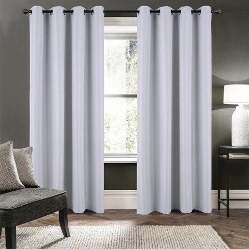 CABANA BLACKOUT CURTAIN-WHITE