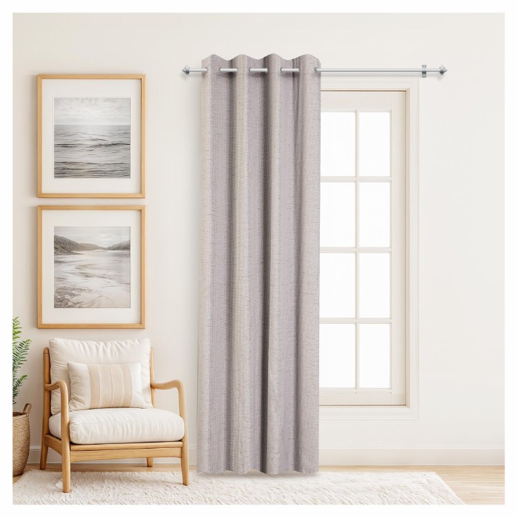 BLACKOUT CURTAIN-GREY