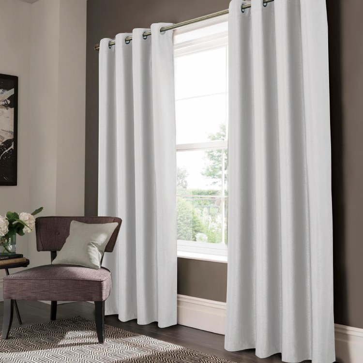 LYDIA BLACKOUT CURTAIN-SILVER