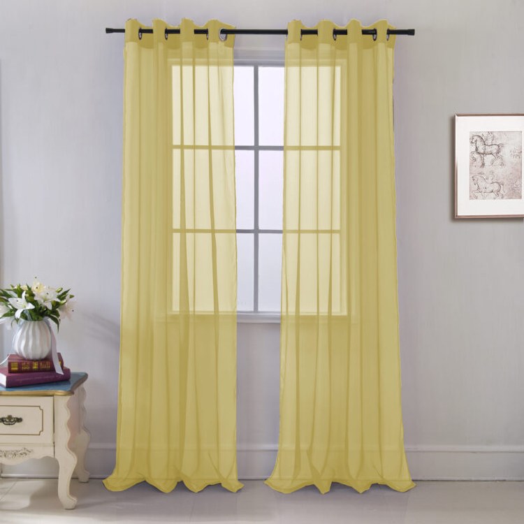 CARA CURTAIN-GOLD