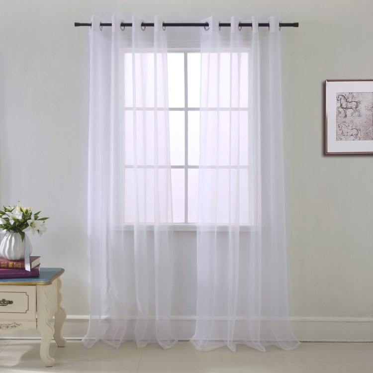 CARA CURTAIN-WHITE