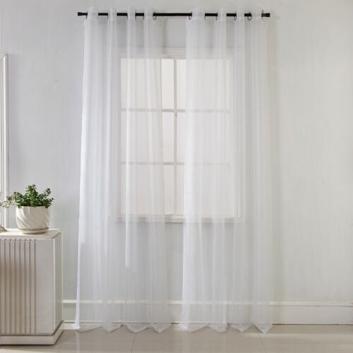 LONNIE CURTAIN-WHITE