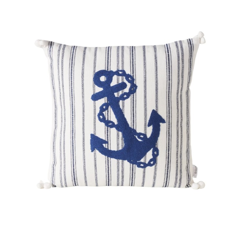 ANKERET BLUE STRIPE CUSHION