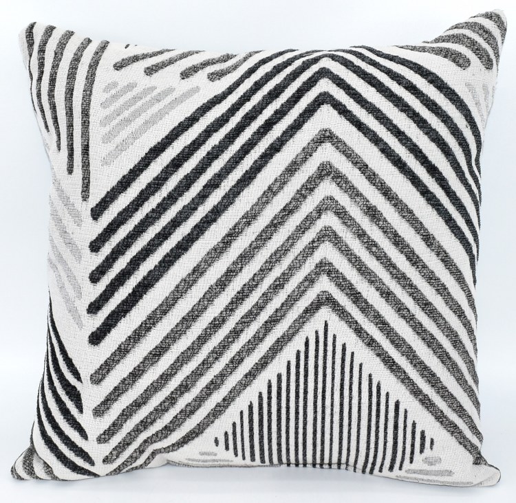 CHEVRON GREY CUSHION