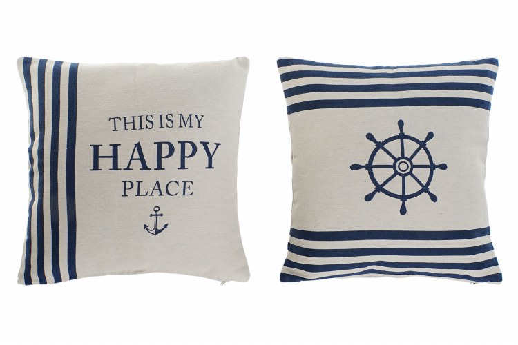 NAUTICAL STRIPE CUSHION 18" x 18"
