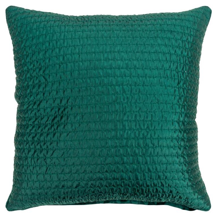 GREEN QUILTED CUSHION