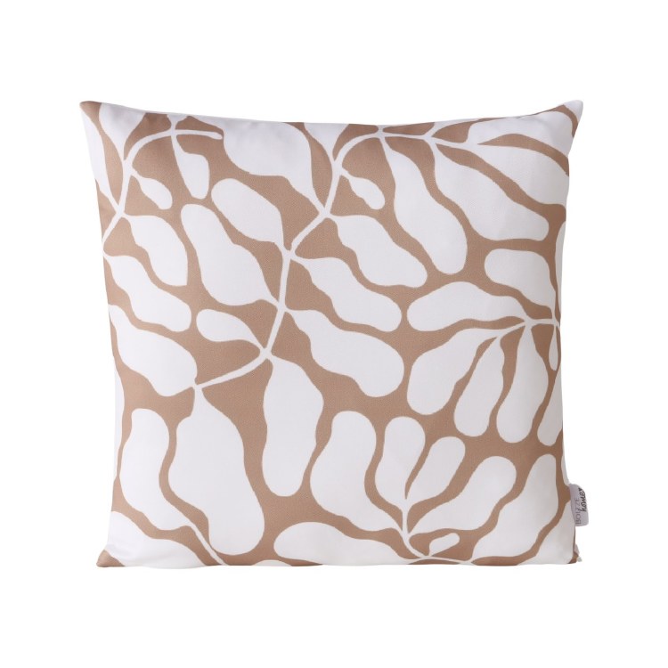 TYSKO LEAF CUSHION - BEIGE