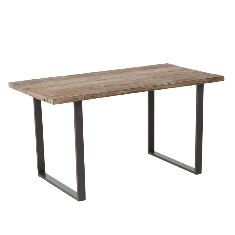 MAXIMUS METAL LEGS DINING TABLE
