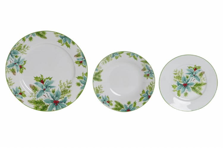 LEAF DINNERWARE 18 PIECE SET
