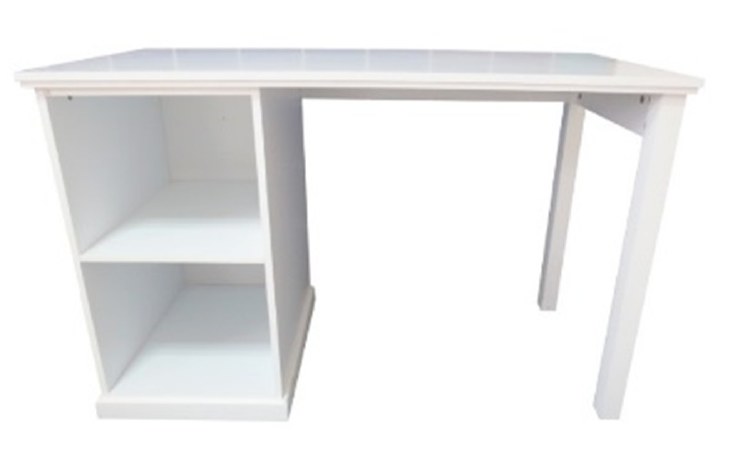 KIDS 2 SHELF DESK-WHITE