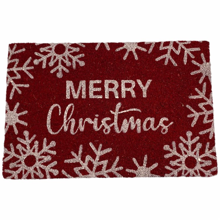 MERRY CHRISTMAS DOORMAT