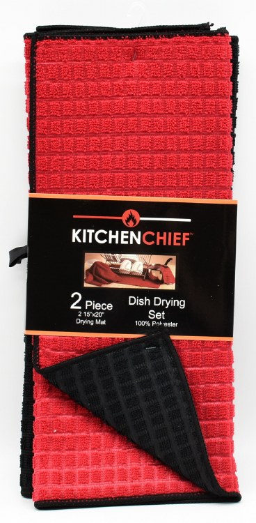 DRYING MAT-RED-SET/2