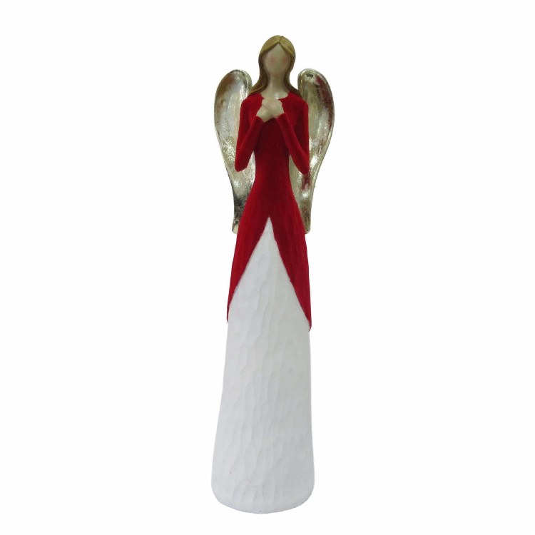 ANGEL FIG RED/WHT-LG
