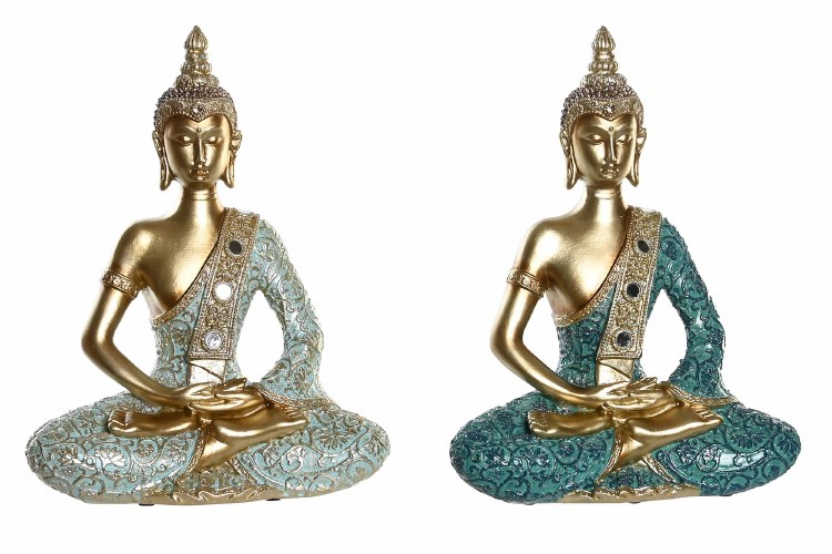 BUDDHA FIGURINE- BLUE