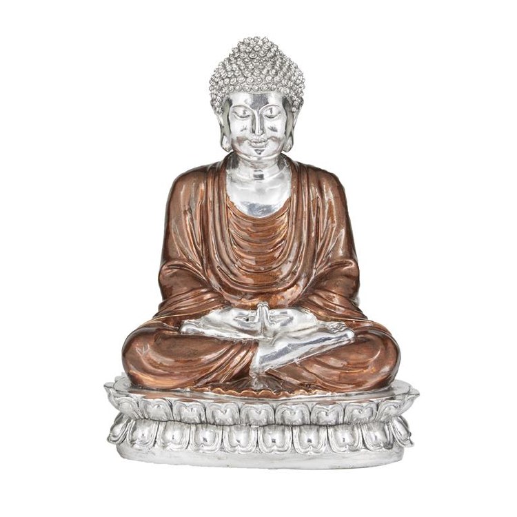 BUDDHA FIGURINE-BRONZE