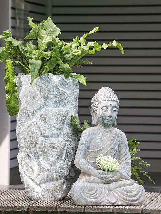 BUDDHA STONE FIGURINE