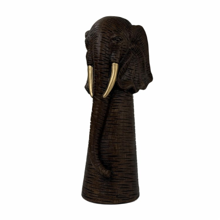 ELEPHANT FIG BLK- LG
