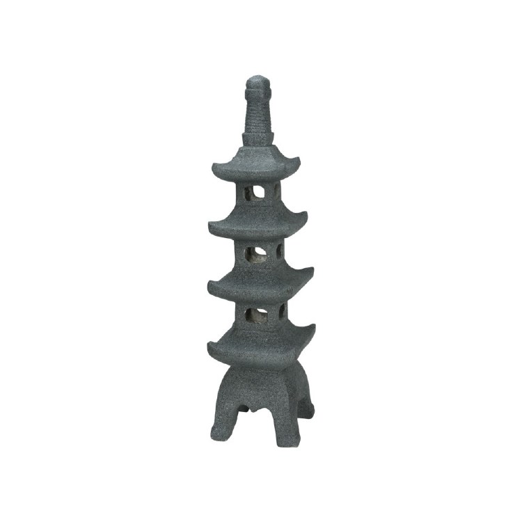 ANTHRACITE PAGODA FIGURINE-LARGE