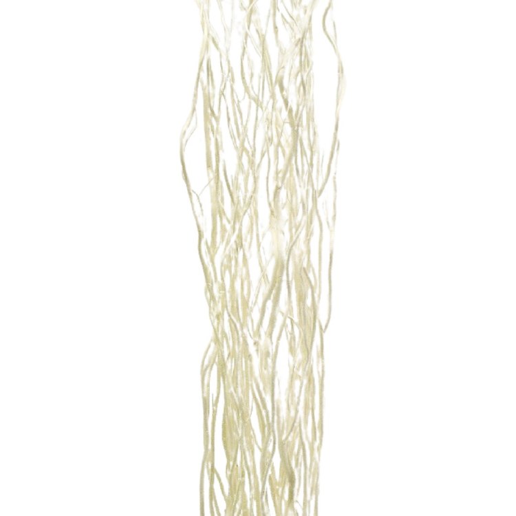 CURLY WILLOW  -WHITE-7-12 STEMS