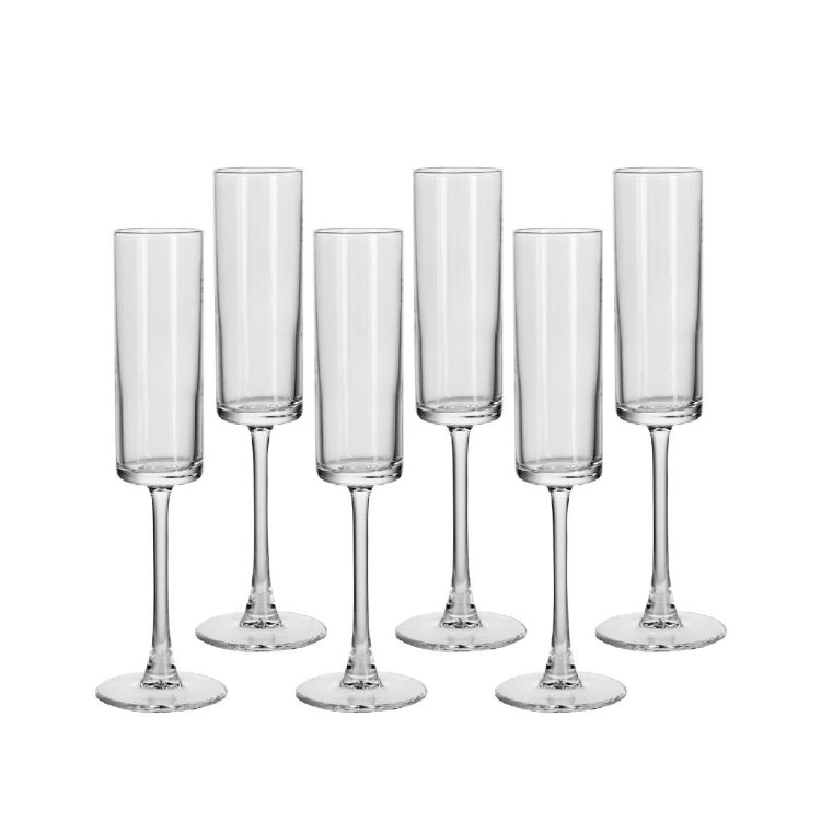 CHAMPAGNE FLUTE S/6