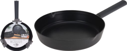 FRYING PAN-BLACK-LARGE