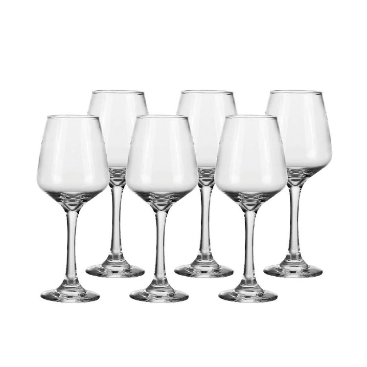 WHITE WINE GLASSES S/6