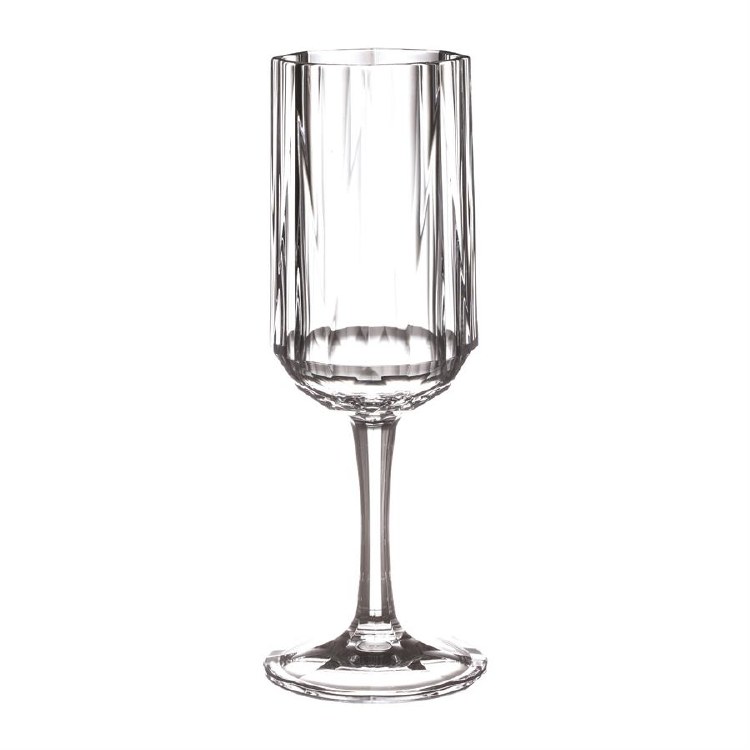 DIAMOND CHAMPAGNE CLEAR GLASS