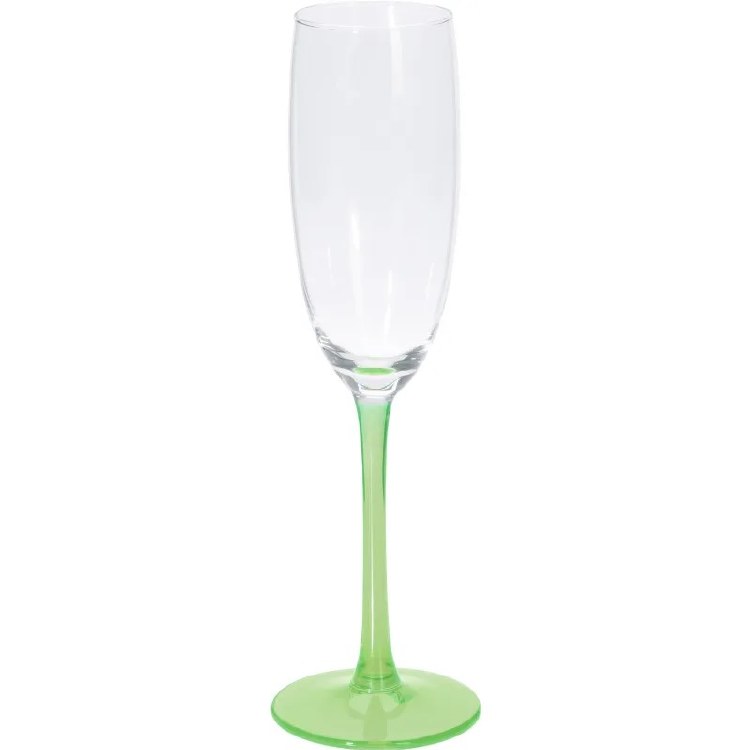 CHAMPAGNE GLASS-GREEN