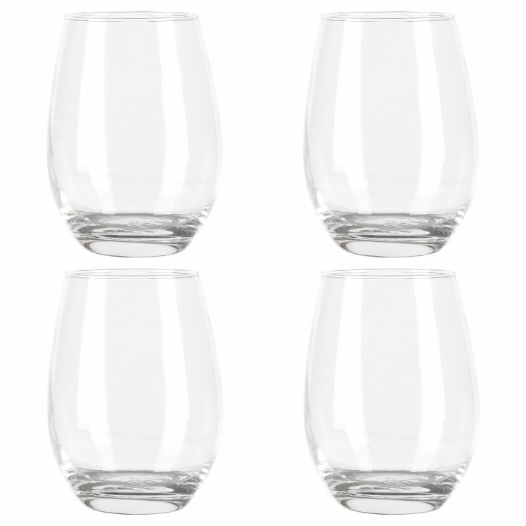 STEMLESS WINE GLASSES - S/4