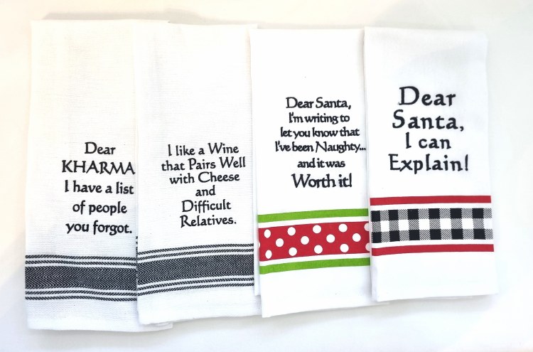 FUNNY TEA TOWELS