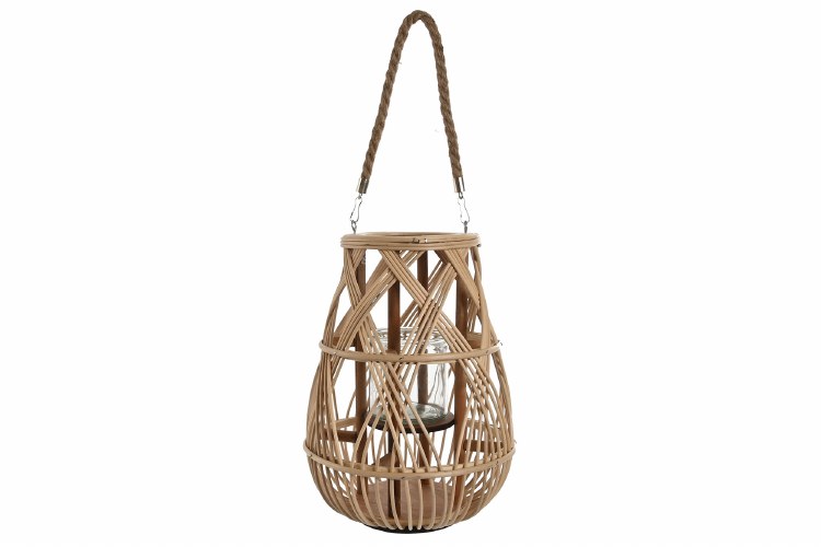 HANGING BAMBOO LANTERN NATURAL