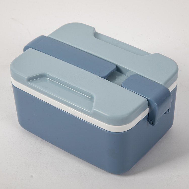 LUNCH BOX 2 TIER W/FORK Gajah Home Inc.