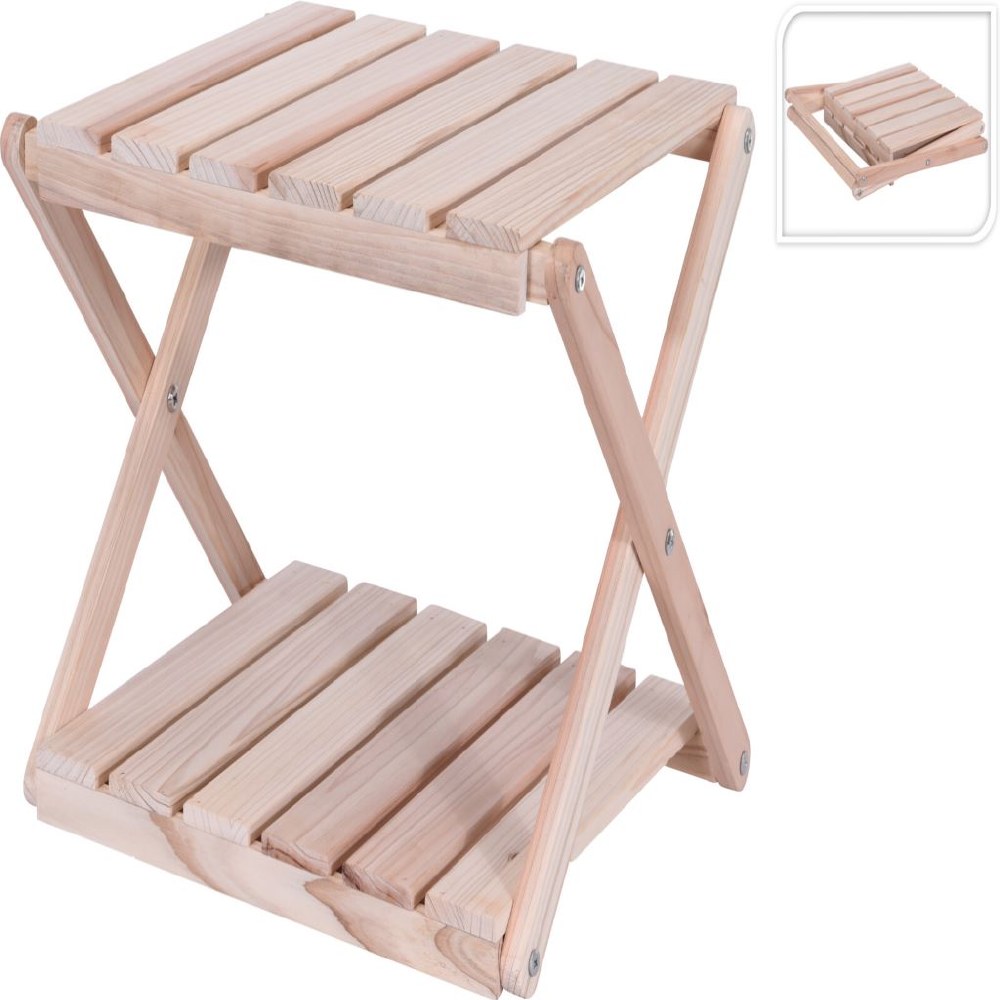 SIDE TABLE FOLDING WOOD