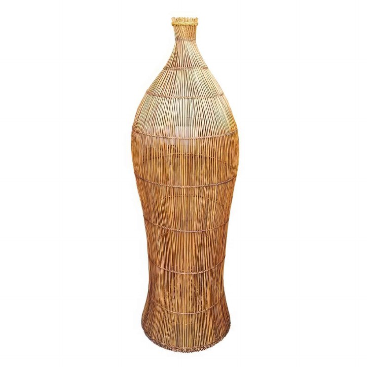 RATTAN BOTTLE DECORATIVE  SHADE