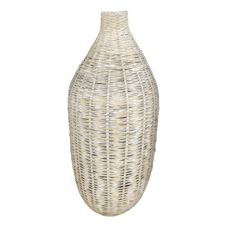 RATTAN DECORATIVE  SHADE WHITE WASH