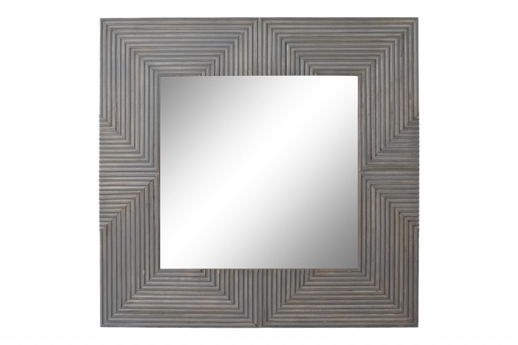 GREY MANGO WOOD MIRROR