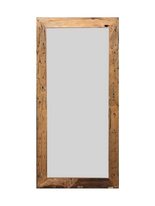 RECLAIMED TEAK MIRROR-LARGE