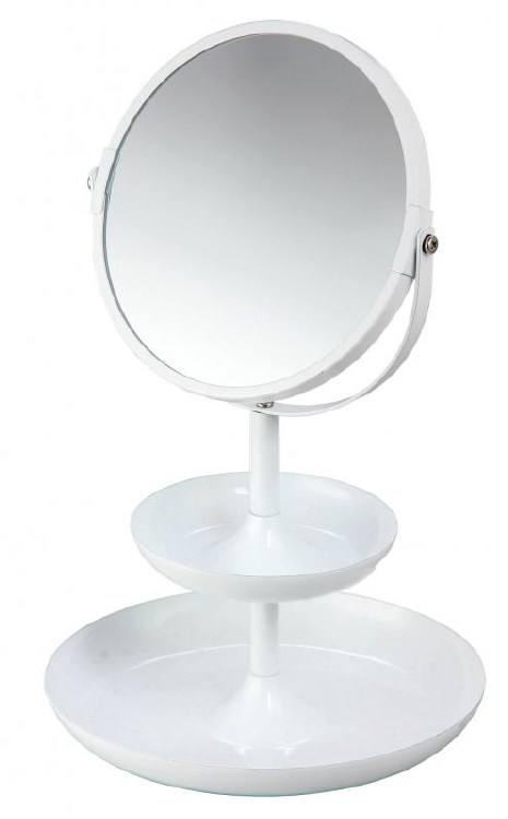 MIRROR WITH TRAY-WHITE