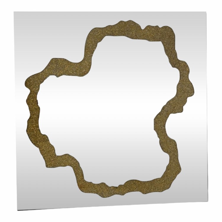 IRREGULAR GOLD MIRROR