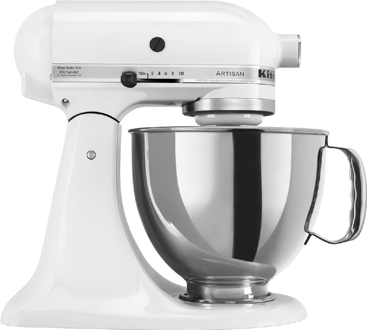 TILT-HEAD STAND MIXER-GLOSSY WHITE