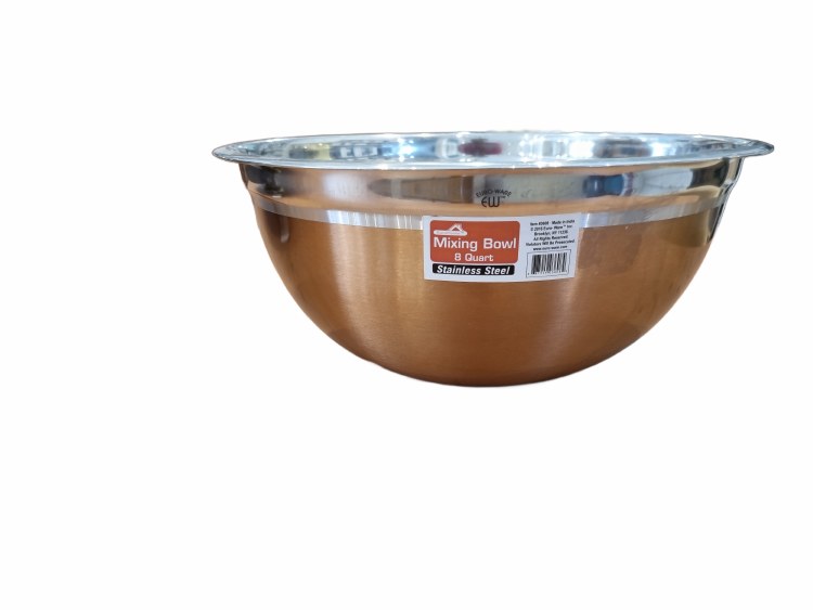 MIXING BOWL STAINLESS STEEL-LARGE