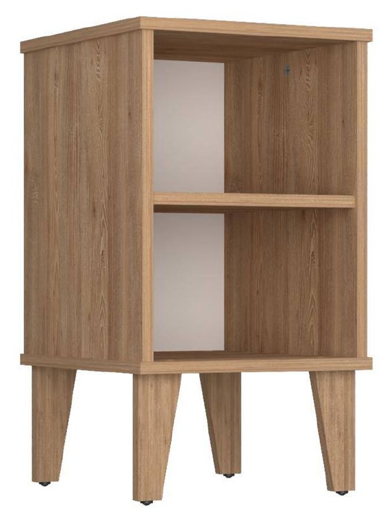 AMERETTO 2 SHELF NIGHT STAND