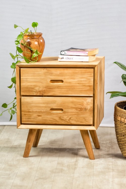 BONGO NIGHTSTAND - 2 DRAWERS