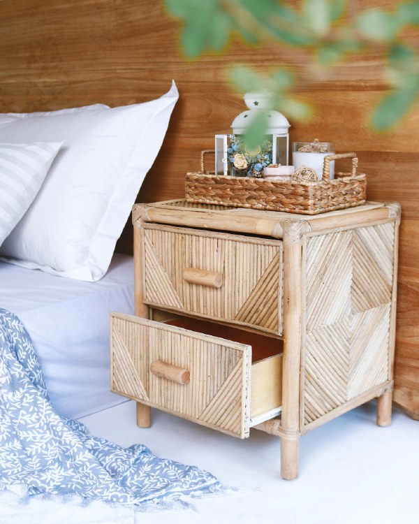 LAURA NIGHTSTAND 2 DRAWS