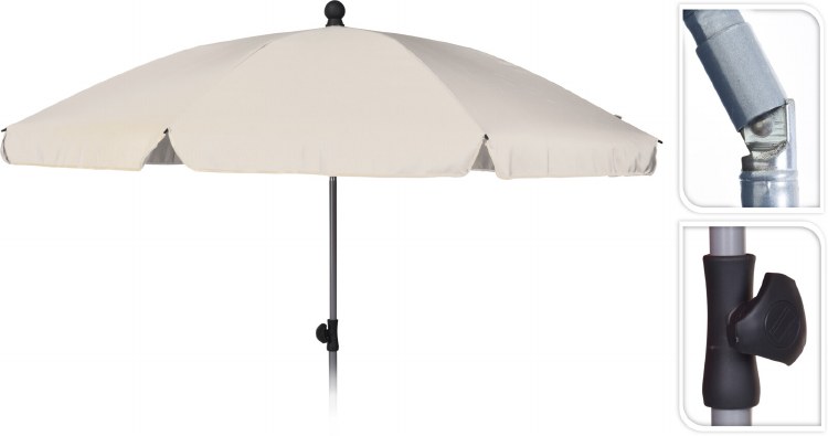 BEACH UMBRELLA-CREAM