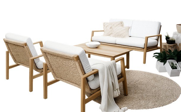 OUTDOOR DUMAI SOFA SET 4