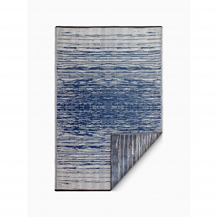 BROOKLYN OUTDOOR RUG-BLUE-4FT X 6FT