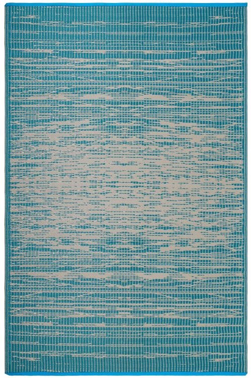 BROOKLYN OUTDOOR RUG-BLUE-4FT X 6FT