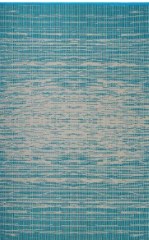 BROOKLYN OUTDOOR RUG-BLUE-4FT X 6FT