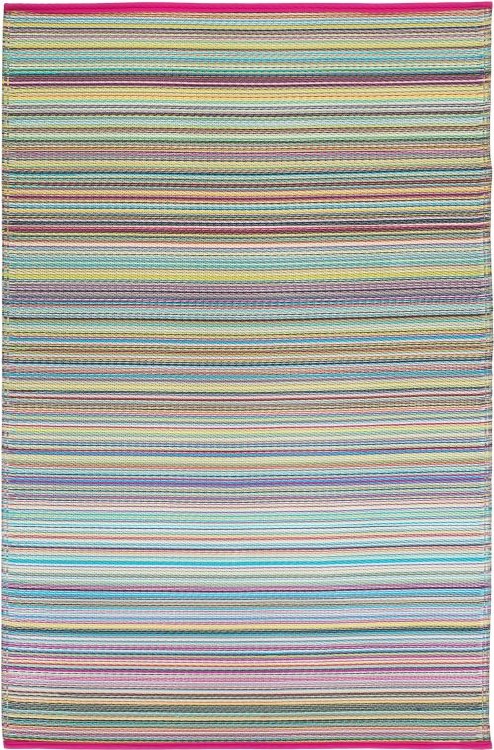 CANCUN OUTDOOR RUG-CANDY-5FT X 8FT